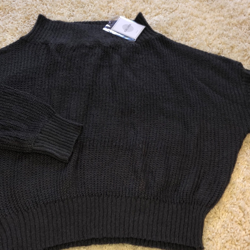 NEW off the shoulder oversized sweater
